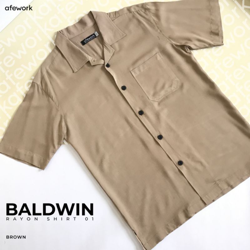 KEMEJA LENGAN PENDEK © BALDWIN RAYYON SHiRT 01 © AFEWROK