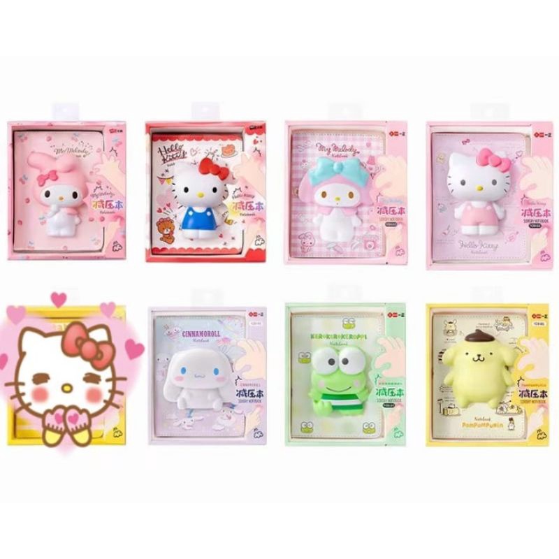 

Buku diary notebook diary squishy hellokitty