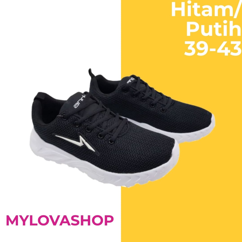 Ando Neo Nickel Sepatu Sport Pria Casual Ukuran 39-43