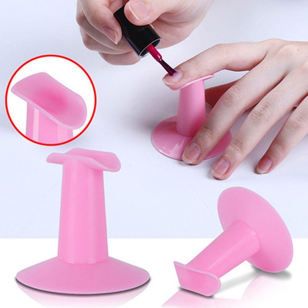 AUGUSTINA Augustina Nail Art Finger Support Anti Goyang Praktis Simple Nail Painting Gel Polish Finger Support Alat Gambar Stand Rest Holder Nail Art Rak Jari Nail Art