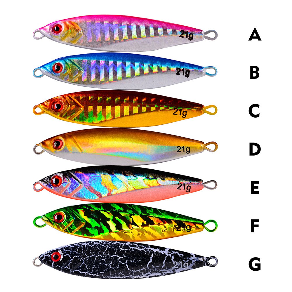 umpan pancing metal jig metaljig jigging fishing lure Cirebon castjig casting ultralight murah LF029