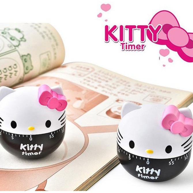 

LIMITED EDITION HELLO KITTY timer - pita pinkmuda