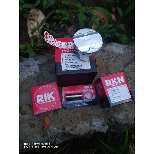 piston seker honda tiger cbr kpp os 150 200 diameter 65 65.5 merk RKN RIK pen piston 15mm