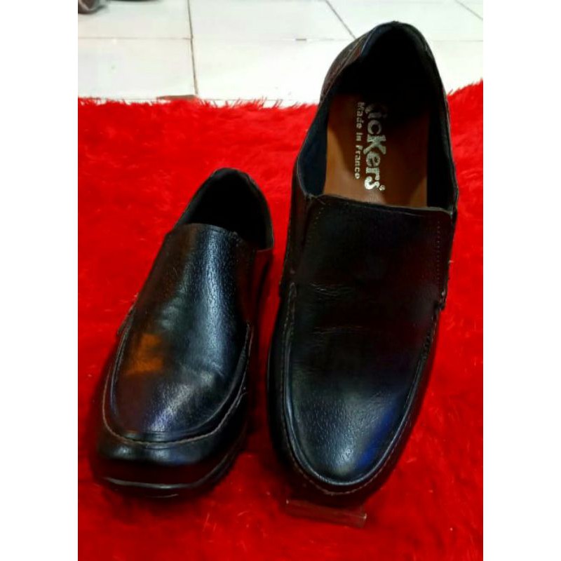 SEPATU KULIT PRIA SNAEKER SLIP ON FORMAL