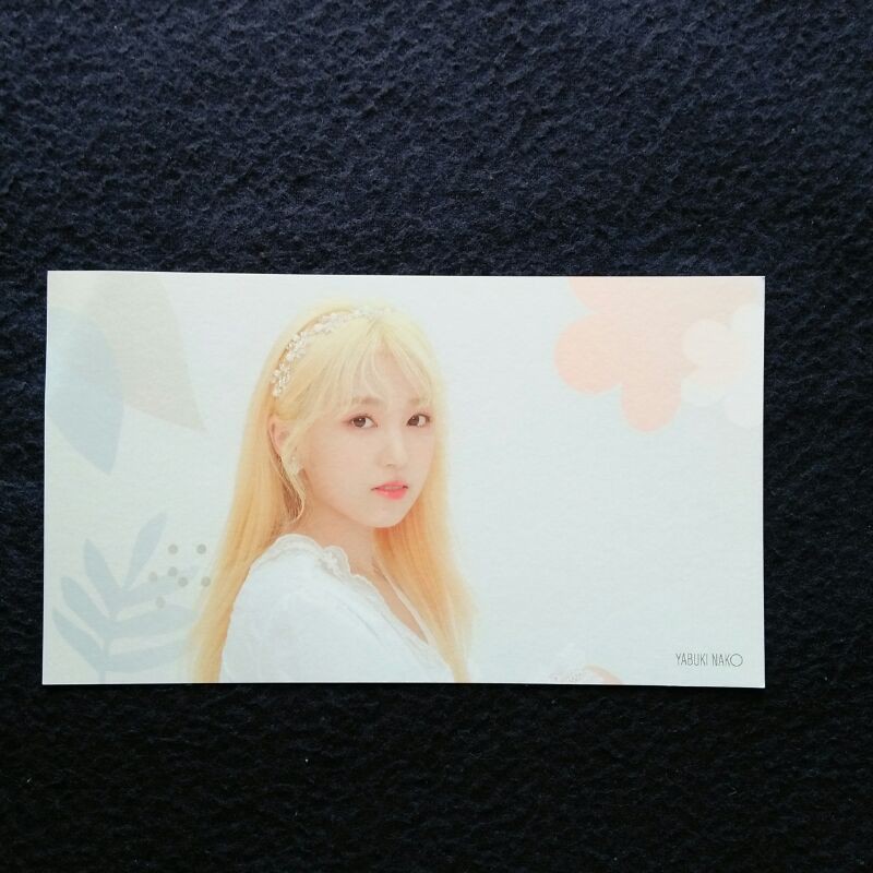 IZ*ONE - BLOOM*IZ postcard mini card izone card