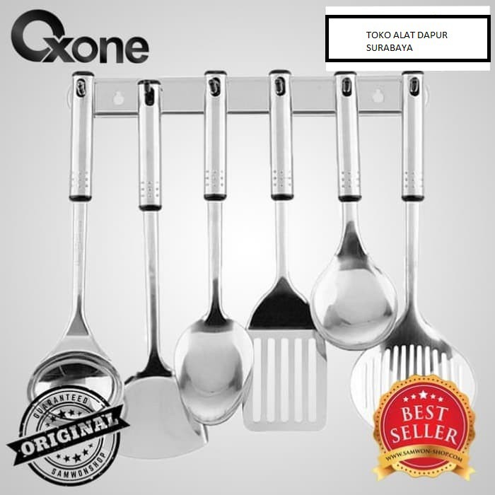 OXONE kitchen tools stainless OX 963 sutil centong spatula set stainless OX963 Original