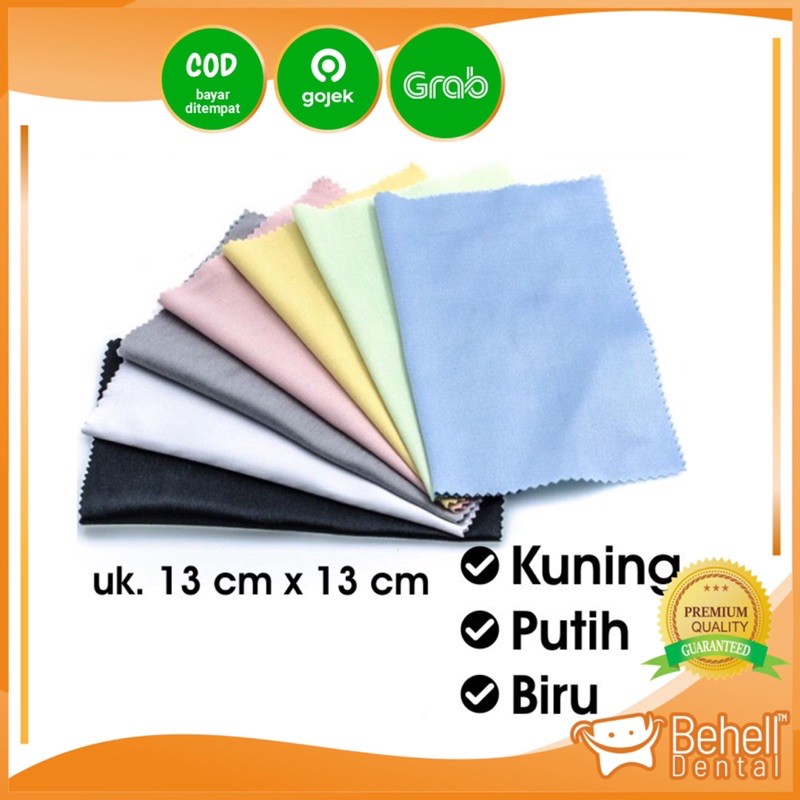 LAP KACAMATA HALUS LEMBUT 1 PCS KAIN PEMBERSIH FOG CLOTH FIBER ANTI EMBUN MICROFIBER CLEANER LENSA