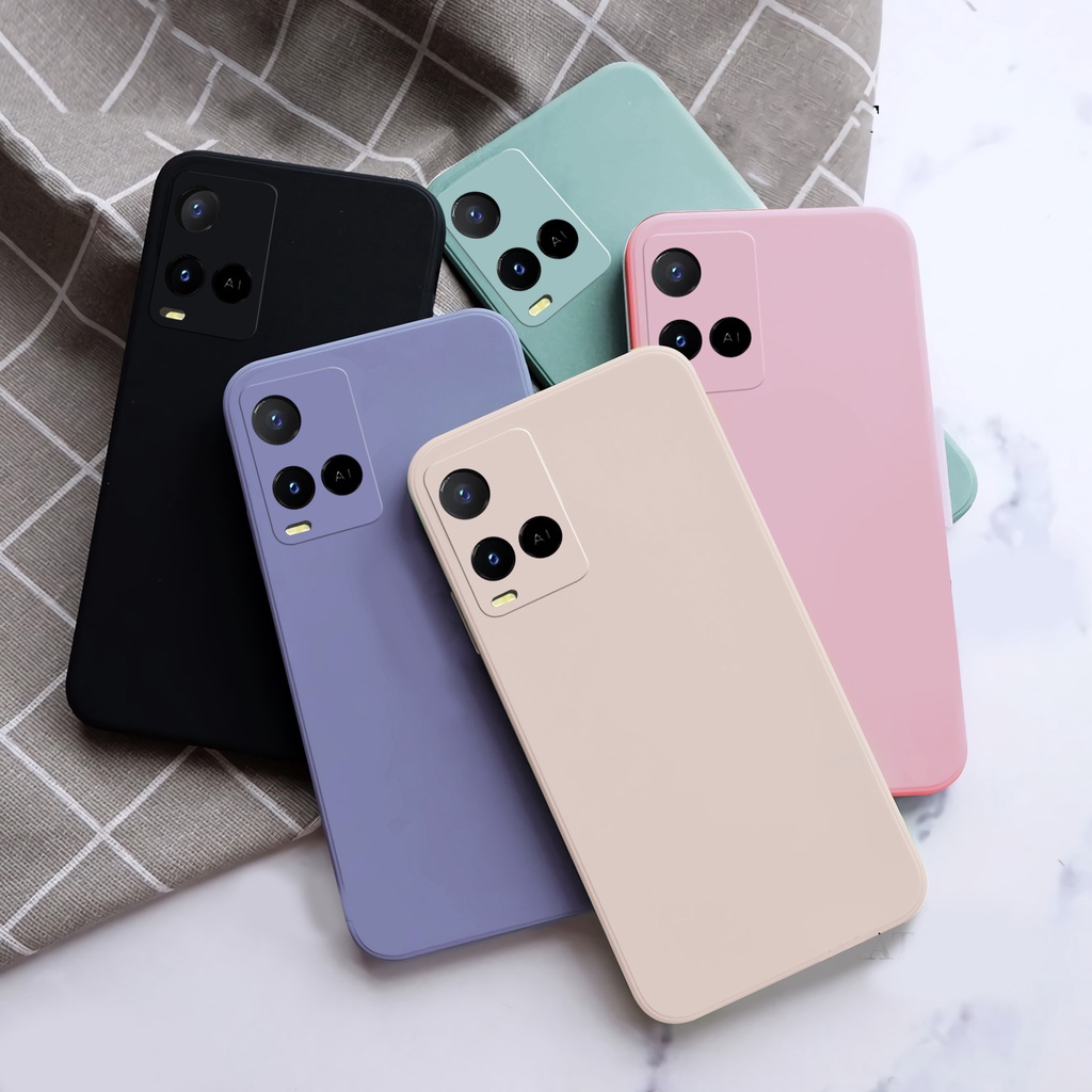 Case Polos Softcase Macaron Vivo Y21 Y21S Y21T Y21A Y33S Y33T Y16 Y35 Y20 Y12S Y20S V23E V21 V20 SE V20 Y30 Y50 Y11 Y12 Y15 Y17 Y91 Y93 Y95 Y15s Y51 Y51A V17 V19 S1 S1 PRO Z1 PRO V15 V11 Y91C Y53S