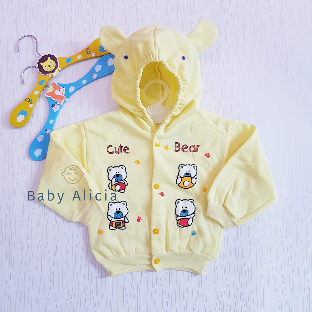 COD Jaket Baby Cute Bear Baby Alicia