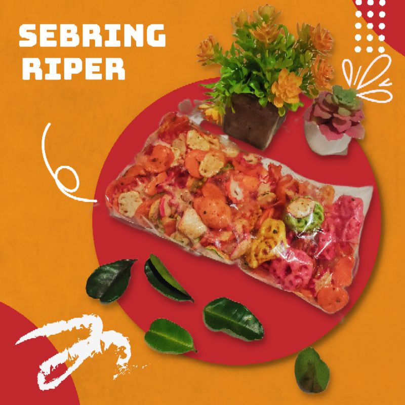 

sebring pedas gurih mantap/kerupuk bantet pedas/oleh oleh khas bandung gurih 500gr
