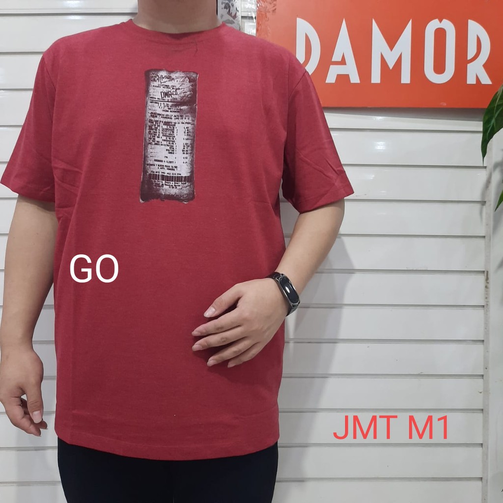 gof B1 DAMOR (CRESSIDA) 3XL Jumbo Extra Size Big Size Misty Kaos Oblong Baju Distro Kaos Dakwah Pria