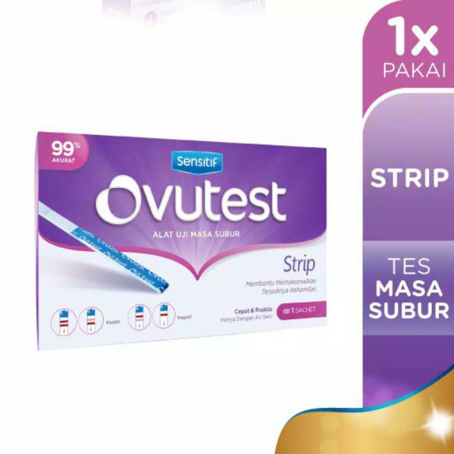 Ovutest Strip - Alat Uji Masa Subur Tes Kesuburan