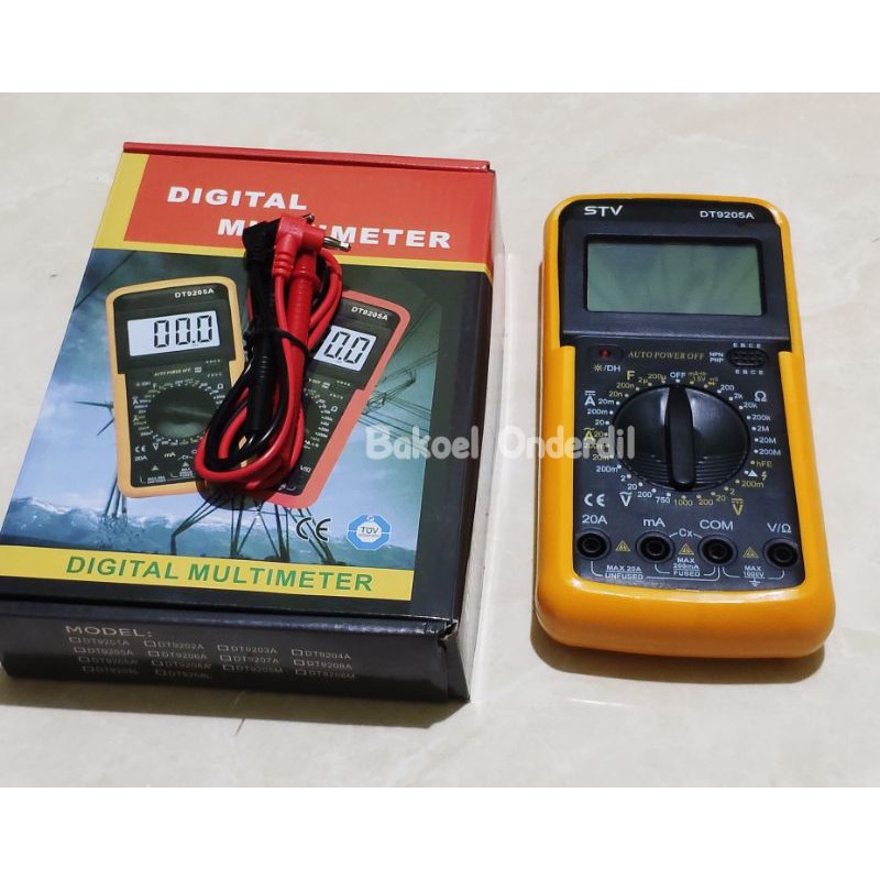 DIGITAL MULTIMETER DT9205A