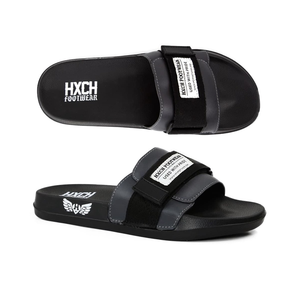 HOAX CUIIIIH - Gaara V1 Abu Tua - Sendal Original Pria Wanita