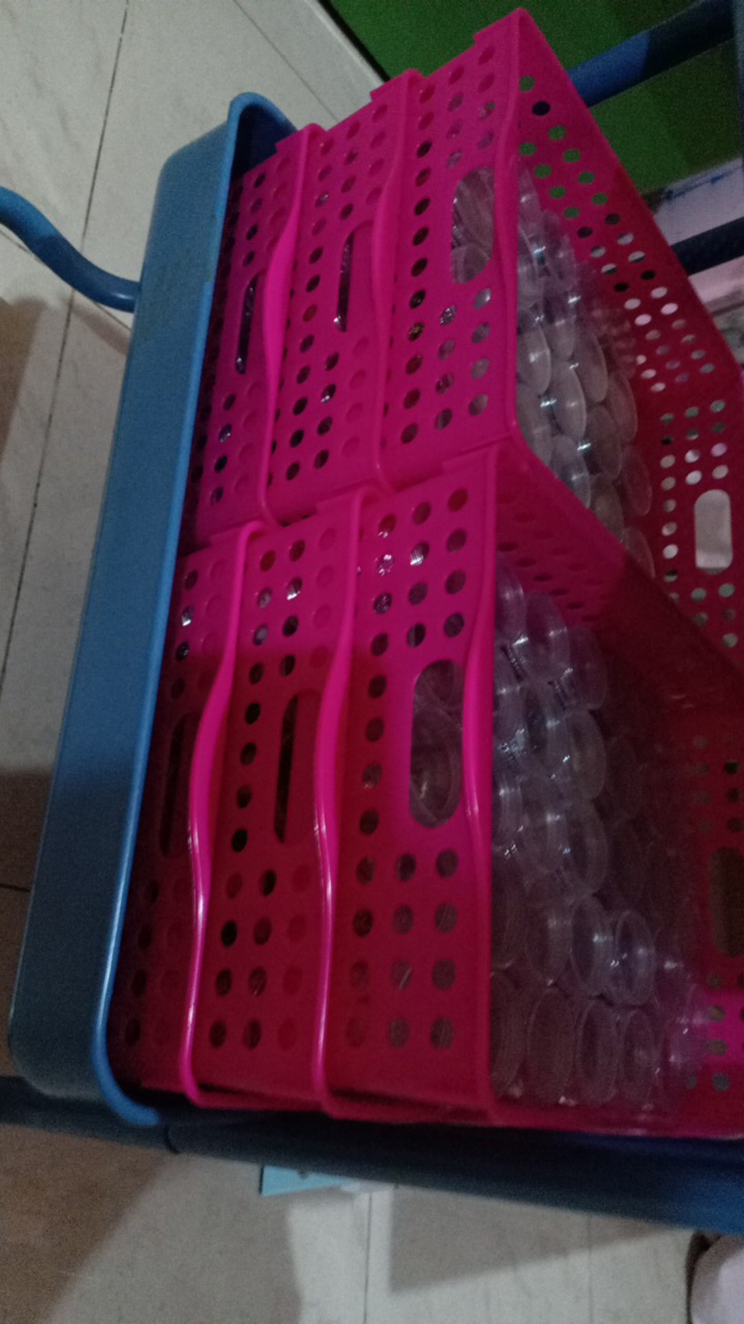 Claris Paket Isi 3 Pc Keranjang Penyimpanan Serbaguna - Tidy Mesh 0558