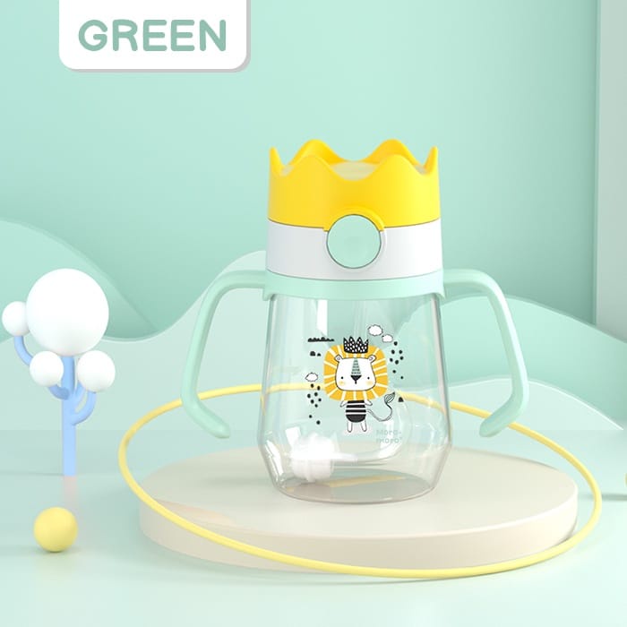 MORO-MORO CROWN SIPPY CUP TRITAN 240ML | BOTOL MINUM ANAK | GELAS BAYI