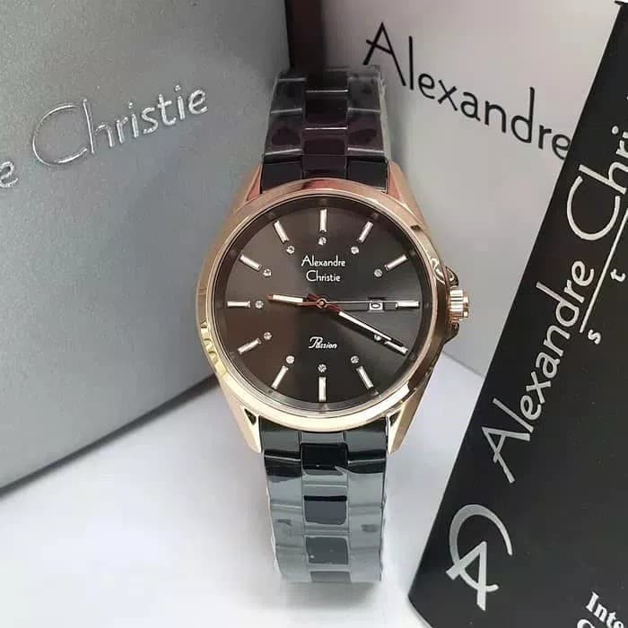 Jam Tangan Wanita Alexandre Christie Original New Model AC3772