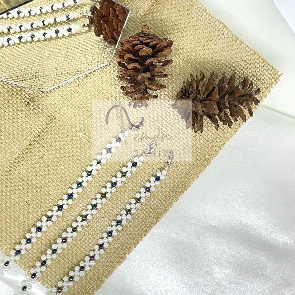 Konektor Masker Hijab - Kancing Tali Pengait Masker Hijab