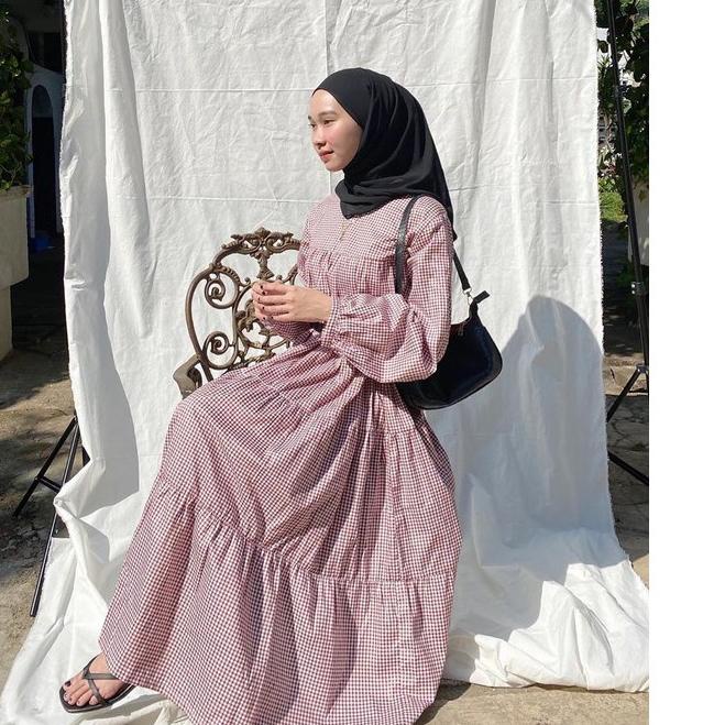 ★ Background Foto - Kain Background Foto Aesthetic Vintage Kain Putih Piknik ❃