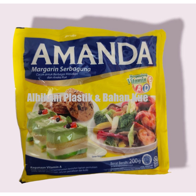 

AMANDA MARGARIN 200gr AMANDA SACHET 200 GR