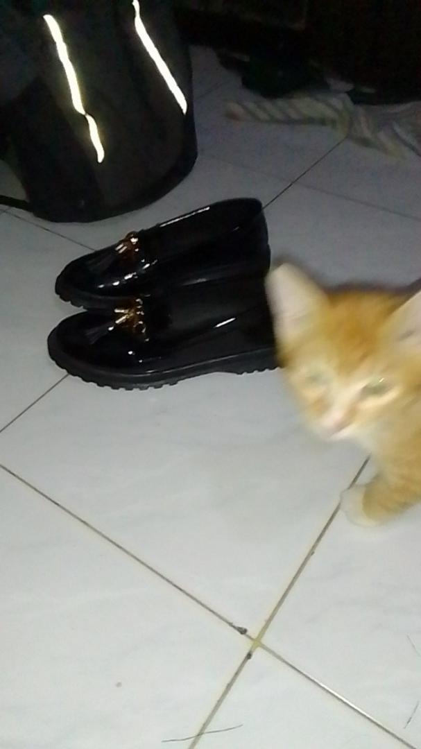 Sepatu Oxford Wanita - Sepatu Docmart Lonceng Tassel Hot Item - Bisa Bayar Di Tempat(cod)