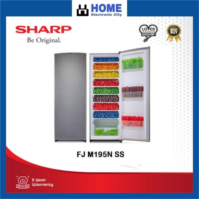 Sharp freezer fjm195 8 rak Garansi Resmi