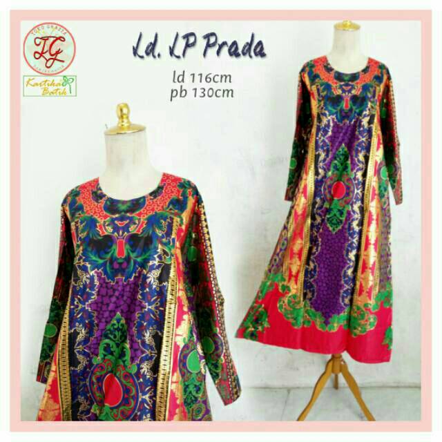 Kartika Batik Daster Longdress Prada Jodha Panjang