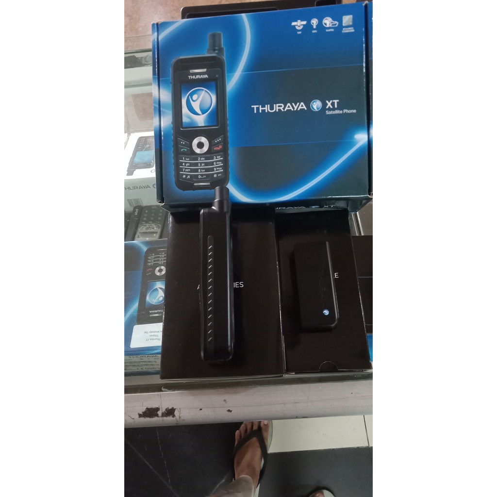 Telepon Satelit (Hp) Thuraya XT second full set Like new