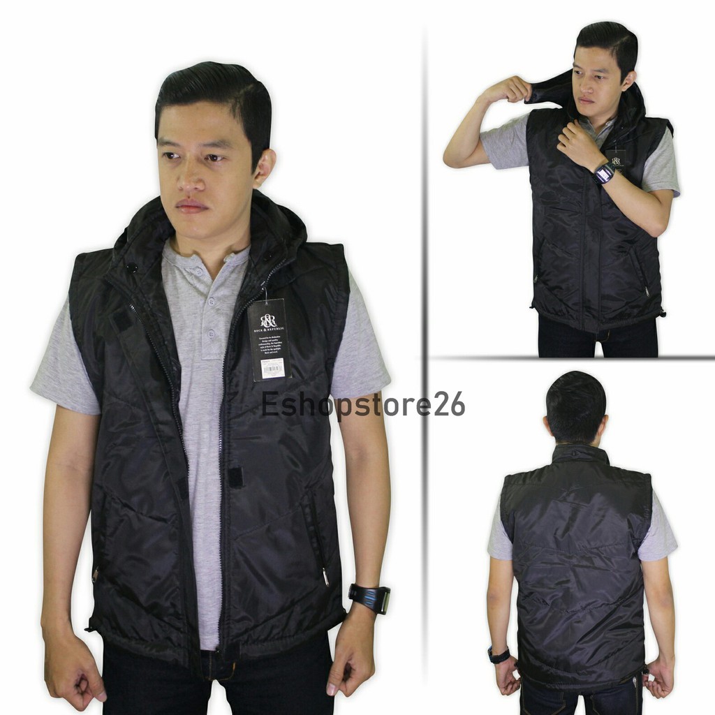 Rompi motor Pria / Rompi gunung pria / Rompi Anti angin / Jaket Motor Pria