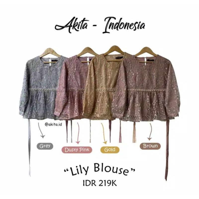 Atasan Kebaya Lily Blouse