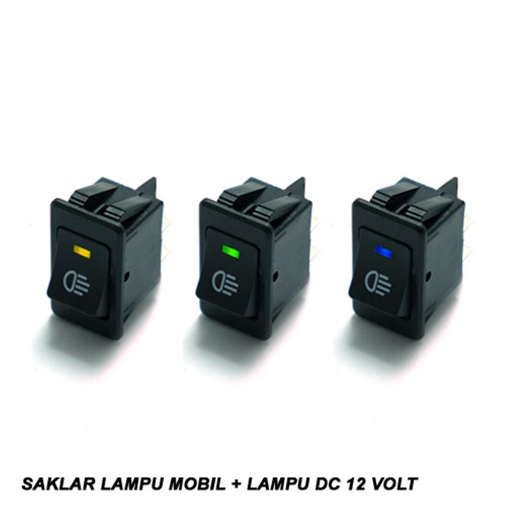 SAKLAR LAMPU MOBIL 12 V