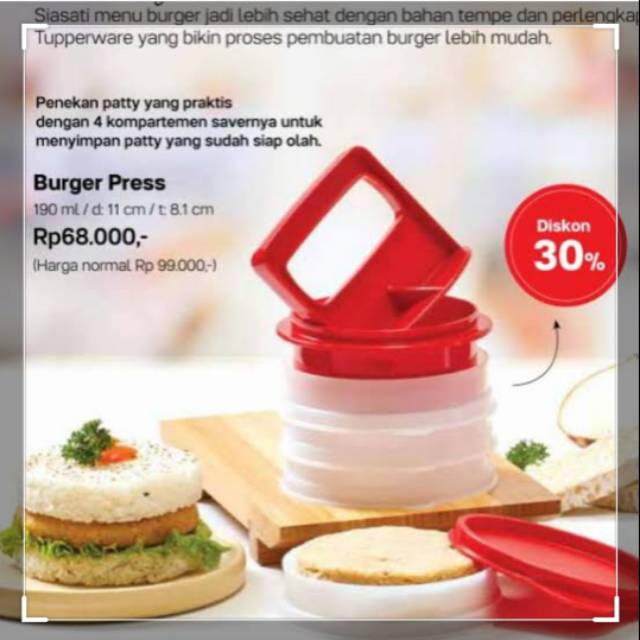 

Burger pres