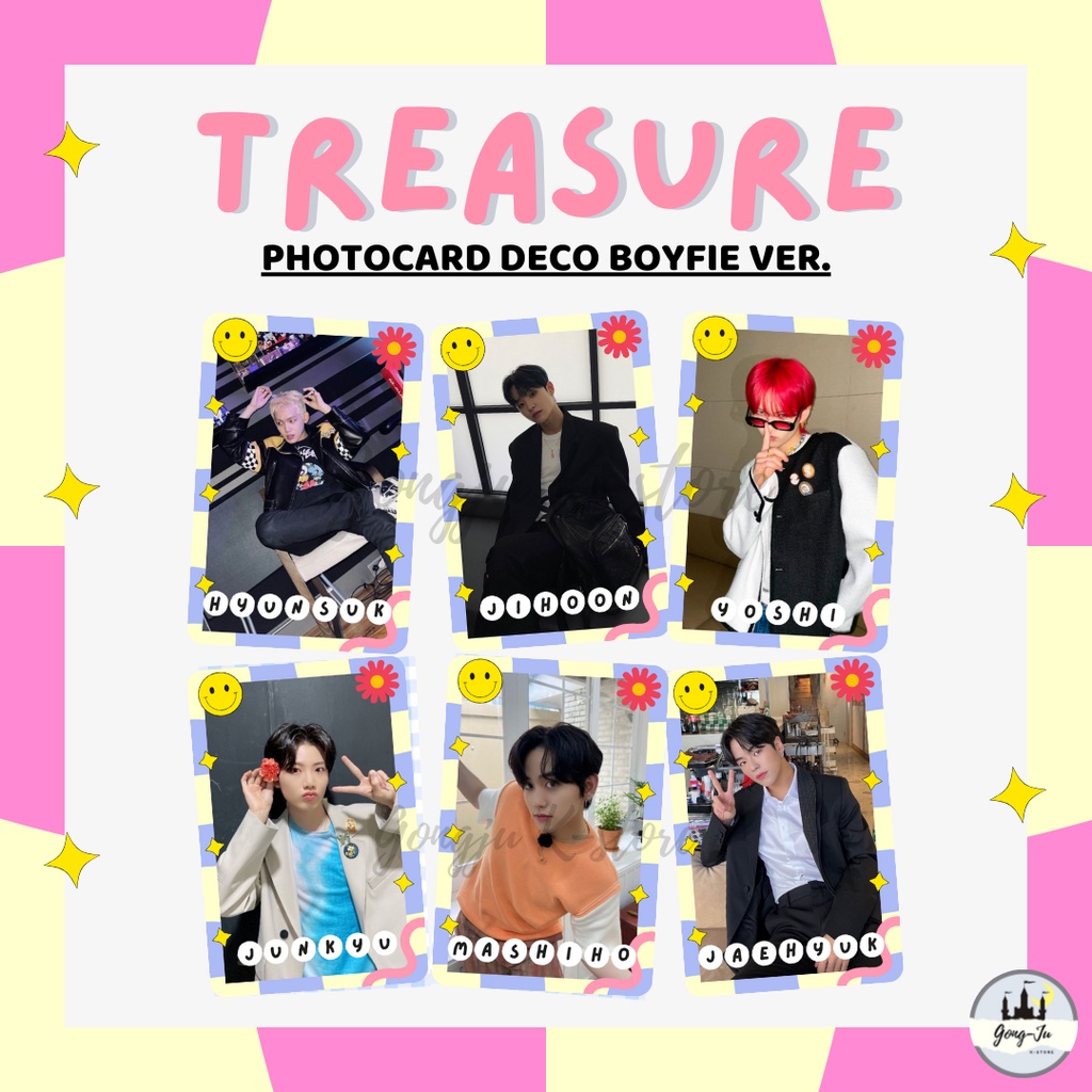 [ COD ] TREASURE PHOTOCARD DECO 1