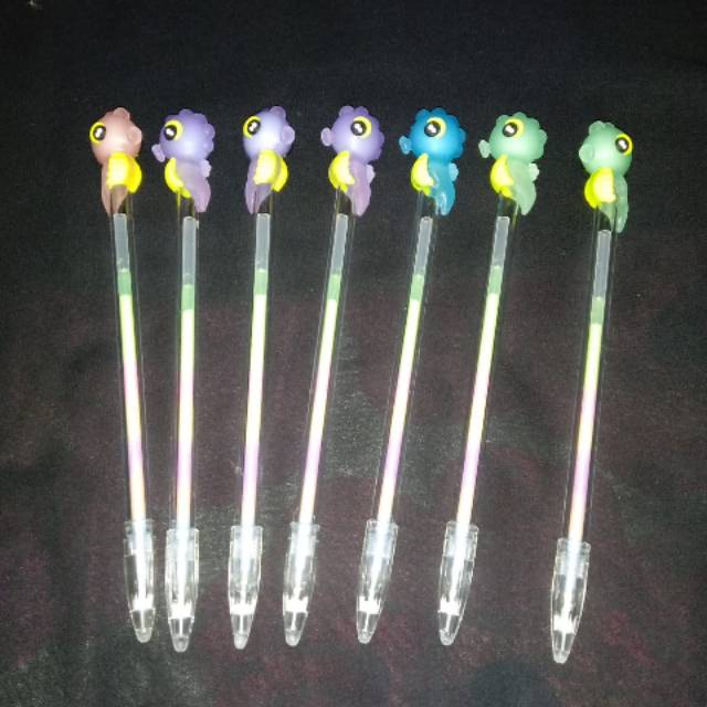 

Pulpen Gel Rainbown Motif KUDA LAUT - Satuan