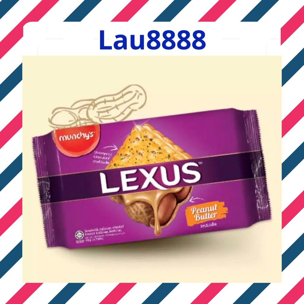 

Munchys Lexus Peanuts / Munchy's Biskuit lexus Krim Kacang