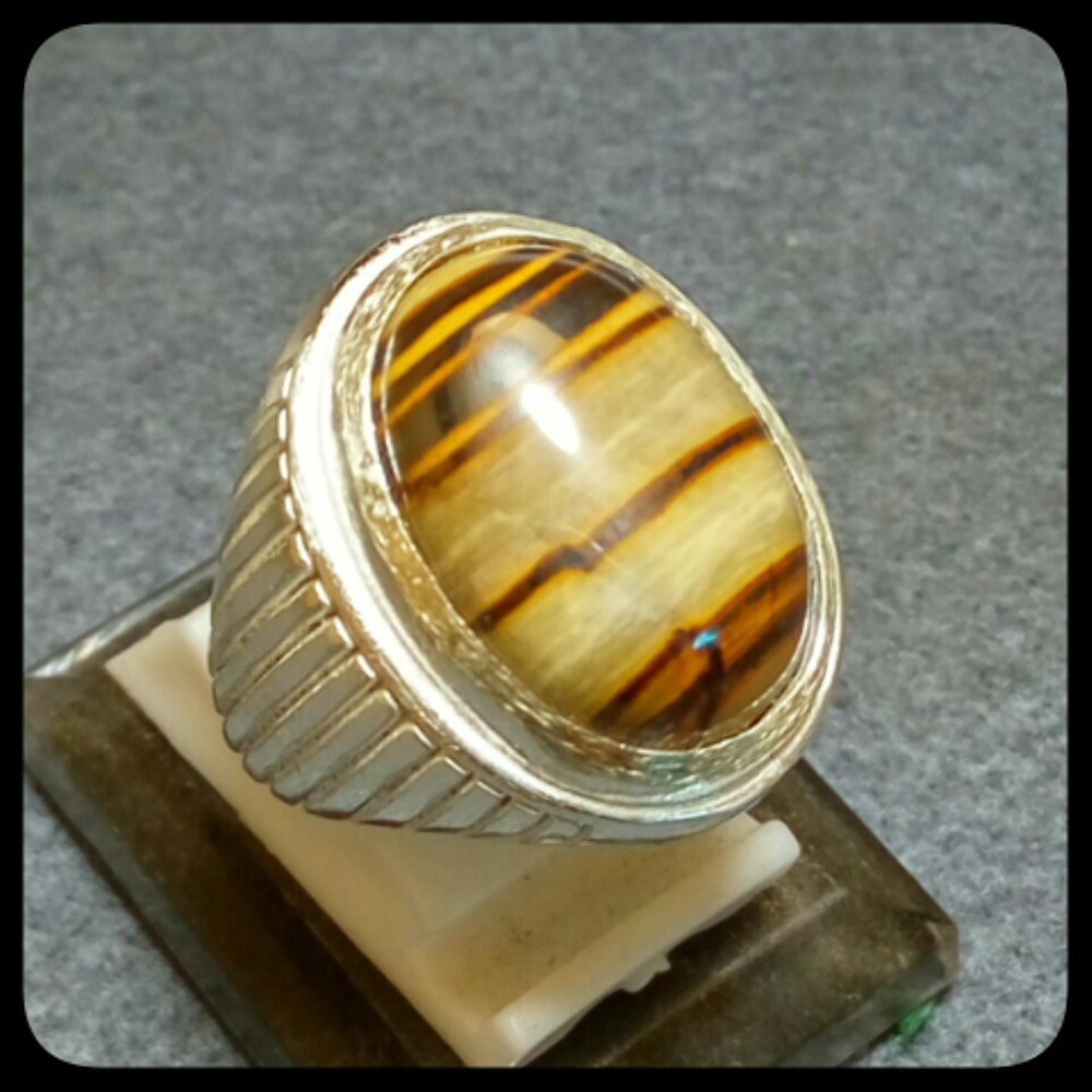 CINCIN BATU AKIK TIGER SKIN TERMURAH DAN ISTIMEWA