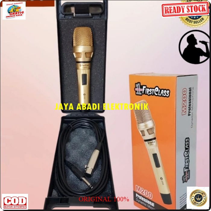 G521 FIRTSCLASS MIC HANDLE KABEL COCOK UNTUK ACARA PANGGUNG KARAOKE PIDATO CERAMAH DLL DYNAMIC BAHAN FULL BESI METAL MIKROPHONE PRO VOKAL AUDIO SOUND SISTEM PROFESIONAL SUARA JERNIH DAN ENTENG PRAKTIS DAN SIMPLE HARGA TERJANGKAU