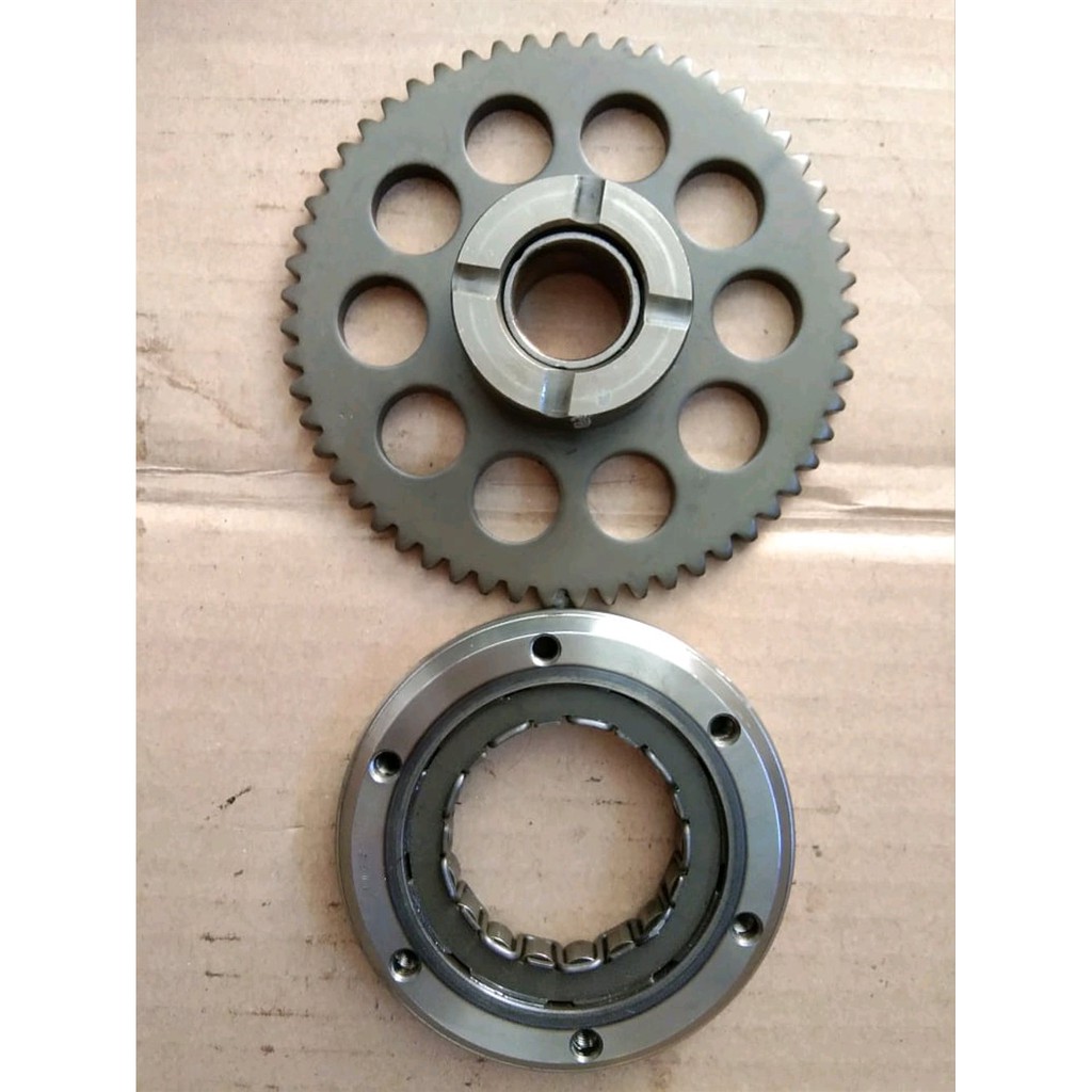 One way set gigi dobel stater Tiger revo  original copotan Terbaik