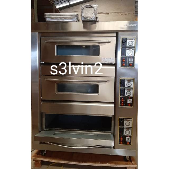 Oven 3 Deck 6 Tray PRIMAX
