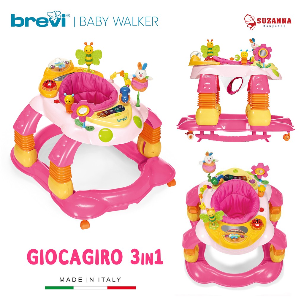 brevi giocagiro 3 in 1 baby walker