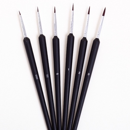 BOMEIJIA Artist Brush Value Pack Set of 6