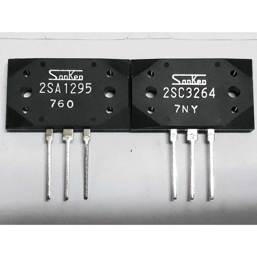 Transistor Sanken 2SA1295 2SC3264 - 2SA 1295 2SC 3264 Original Spesifikasi Tertinggi