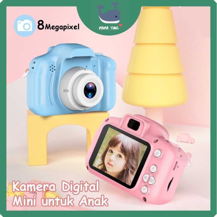 Jual Kids Camera - Kamera Digital Mini Anak - DSLR - Mainan kamera anak | Shopee Indonesia