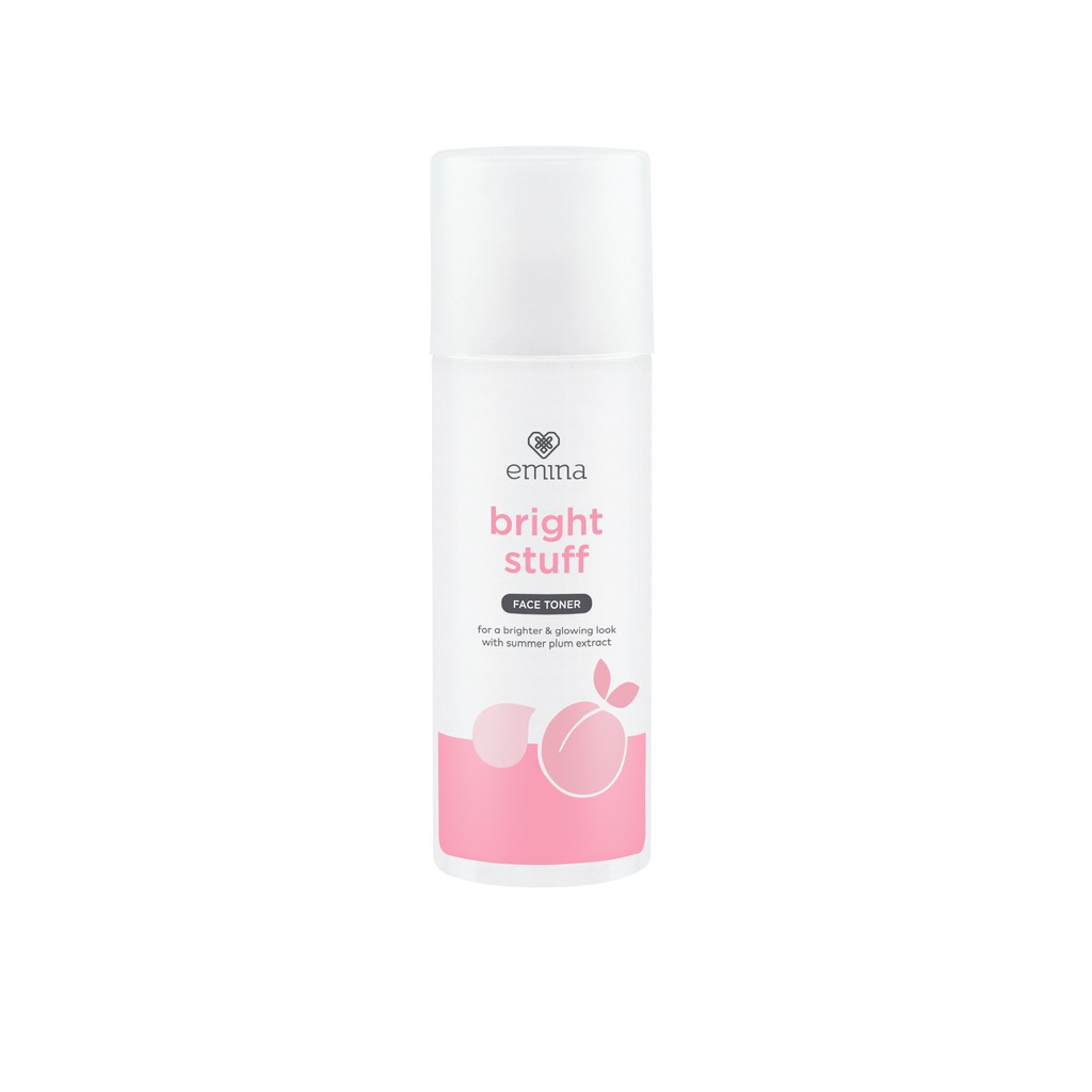 PAKET EMINA BRIGHT STUFF FACE TONER TWIN PACK