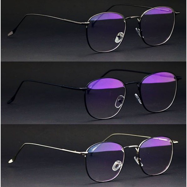 kacamata fashion / kacamata minus / kaca mata wanita kacamata anti radiasi bulat korea 8261