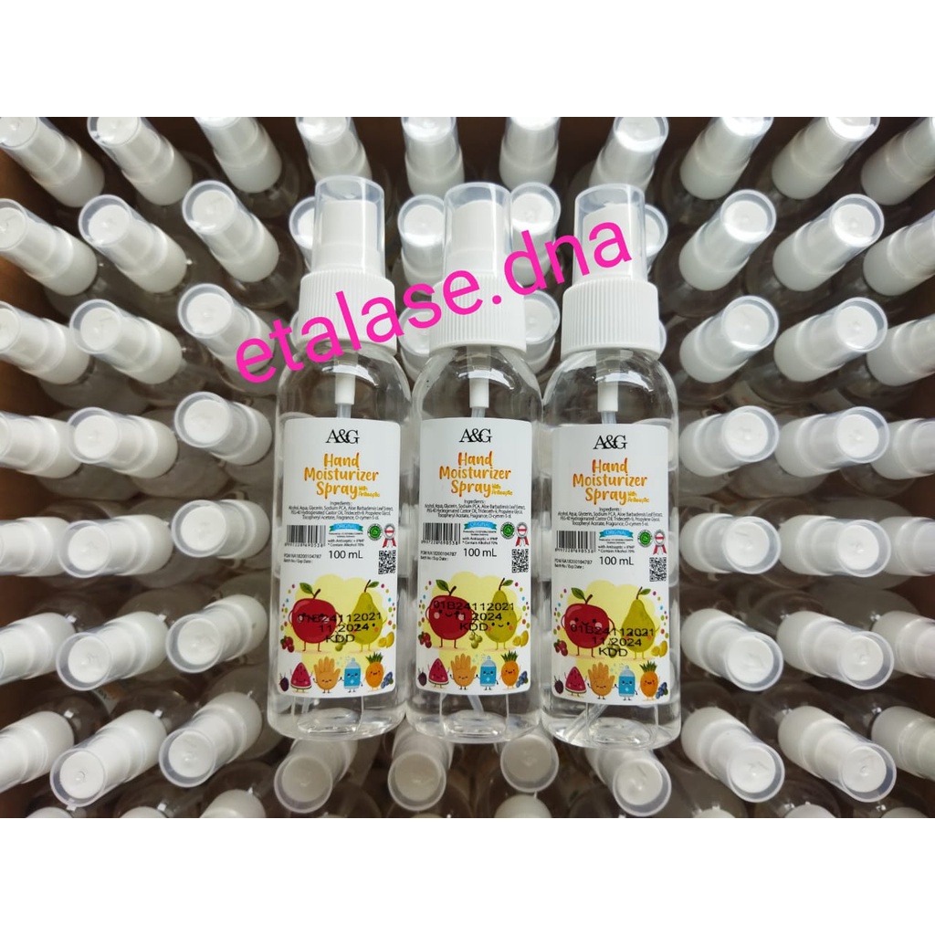 HandSanitizer Cair Spray 60ml dan 100ml/ Hand Sanitizer gel 100g 50g Aroma buah