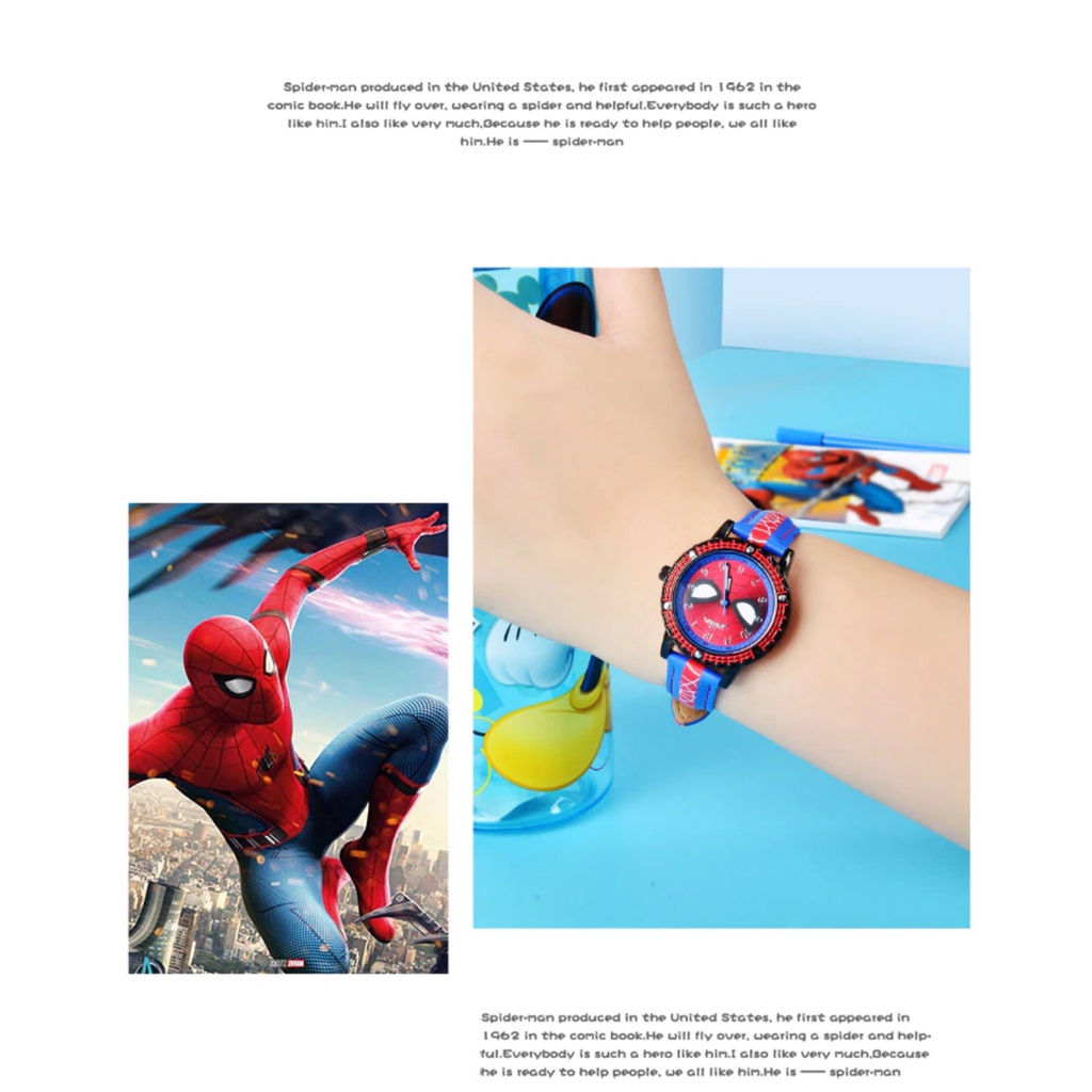 Jam Tangan Anak Disney MARVELSpiderman Kids Edition