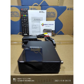 Decoder HD MNC Vision+Remote+Adaptor+Kabel HDMi+RCA | Shopee Indonesia