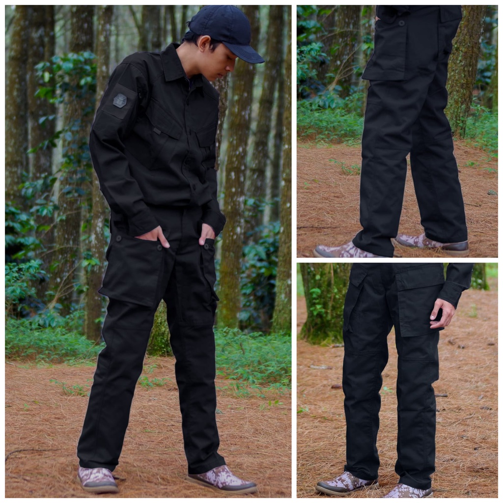 kemeja / kemeja pria / kemeja kitanica / kemeja kitanica tactical hitam / kemeja kitanica terbaru / 