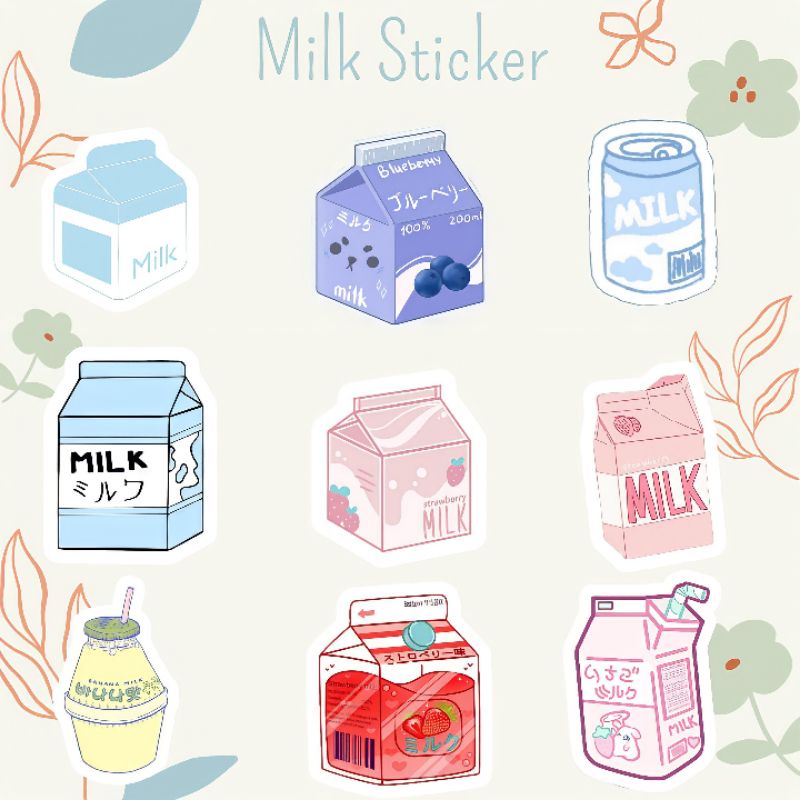 Milky Sticker